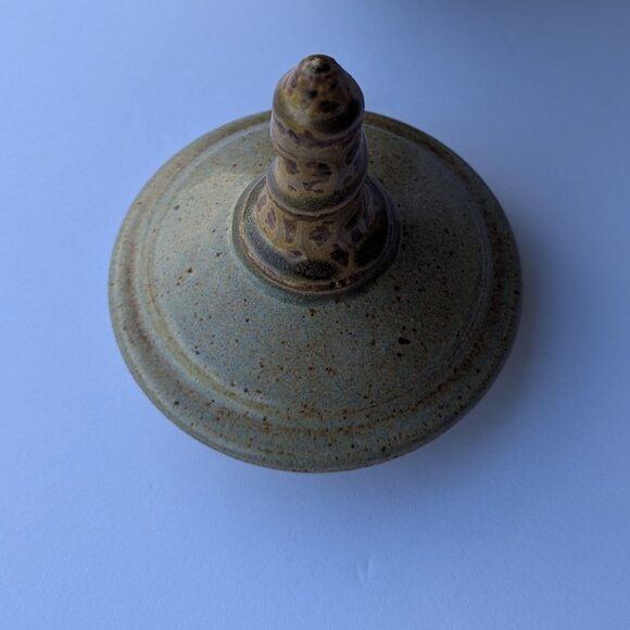 Rare Dotson Honey Bee Hive Jar with Lid - Picture 14 of 15